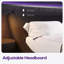 Structure de lit plateforme Orren Ellis, lit-bateau tapissier en similicuir à profil bas avec tête de lit réglable, support à lattes de bois-1202322601-1202322600