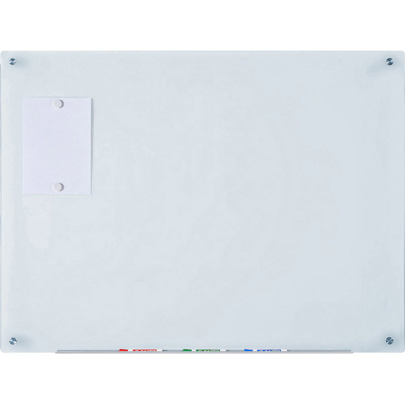 Audio-Visual Direct Magnetic White Glass Board, 30" x 45"