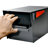 Steel Post Mounted Mailbox with Magnetic Closure-115312768