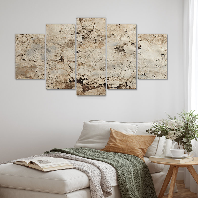 Gris «Rhythms Champagne I», art mural champagne