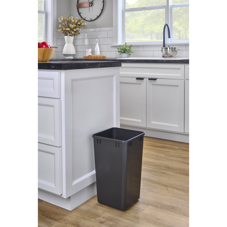 Rev-A-Shelf 27 Quart Polymer Replacement Waste/Trash Container for Rev-A-Shelf Pull Outs