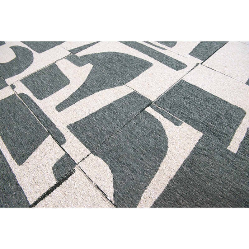 Abstract Area Rug, Round 140cm
