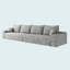 Canapé modulaire avec siège profond Boneless Cloud-528530908-528530909-532057253