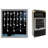 The Holiday Aisle® 50 Lt Window-Cicles LED Morphing Light Set With Beads, Pure White, Transparent Wire