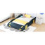 Lit plateforme pour voiture de course double avec rangement - bleu foncé / jaune en bois massif robuste bleu et jaune pour la chambre à coucher-1720005285-1720005287