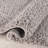 Berte Modern Solid Beige/Grey Textured Shag Rug-64594354