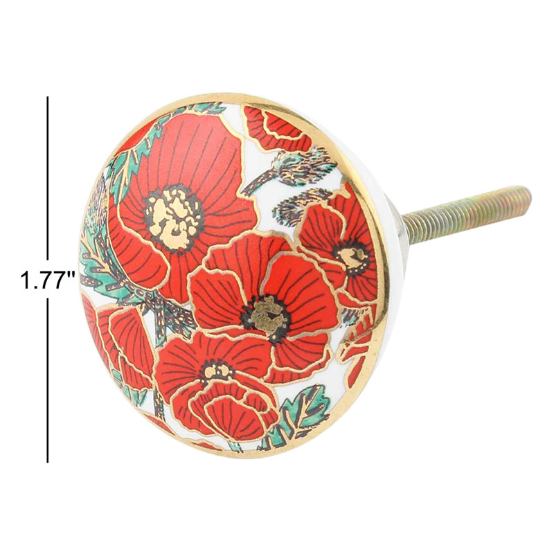 Oversized 1.77" Diameter Mushroom Knob Multipack