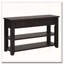 Console en bois vieilli avec 3 tiroirs et 2 tablettes-948918906