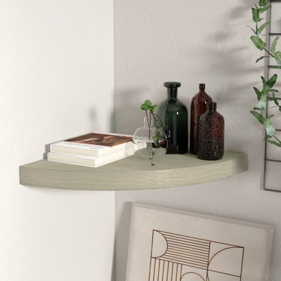 Wall Corner Shelf Floating Corner Shelf Wall Mounted Display Shelf