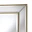 Seamus Bevelled Angled Framed Wall Mounted Accent Mirror-39298516-39298518