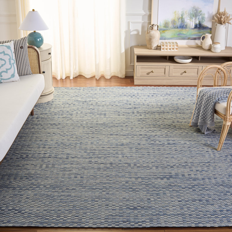 Marbella Flat Weave Performance Geometric Rug, Rectangle 8' x 10'