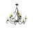 9 - Light Dimmable Empire Chandelier