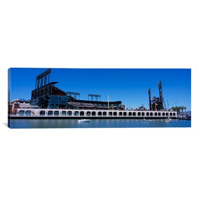 USA, California, San Francisco, SBC Ballpark, Stadium near the Water - Wrapped Canvas Photographic Print -  East Urban Home, EASU3587 34069003