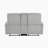 Dashai 70.5'' Transitional Chenille Manual Double Reclining Loveseat with Center Storage Console & Integrated Cup Holders