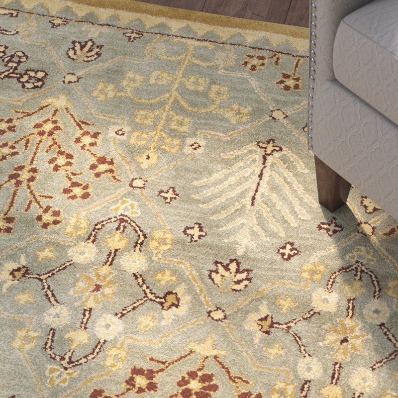 Tapis oriental en laine touffeté à la main Dunbar, Rectangle 3 pi x 5 pi