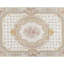 Hand-Knotted High-Quality Ivory and Blue Area Rug