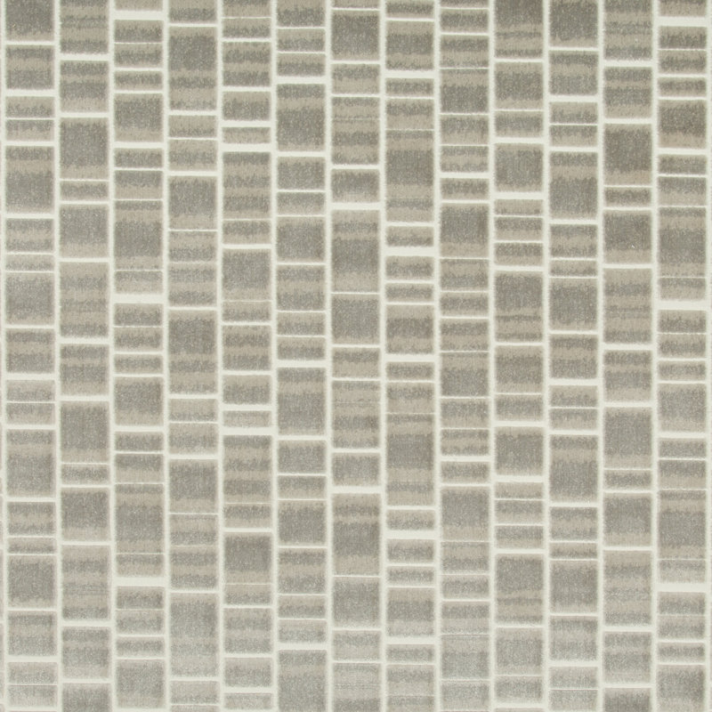 Thom Filicia Caisson Velvet Fabric, Pewter