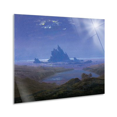 Caspar Friedrich-Cliffs by the Sea-Horizontal