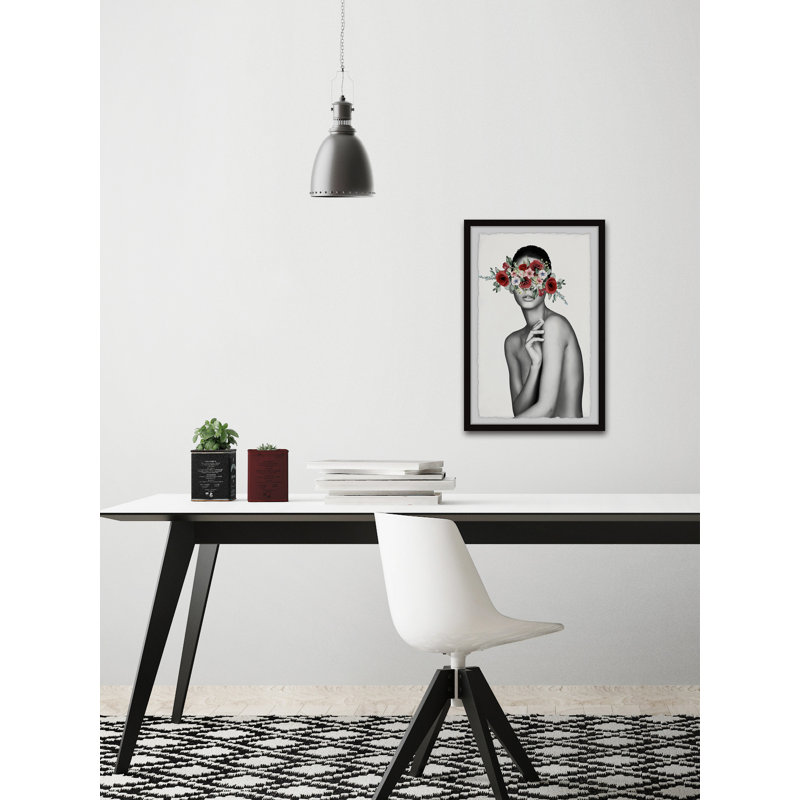 Floral Eyes by Parvez Taj - Single Picture Frame Print, 91cm H x 61cm W