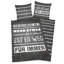 Sprüche Reversible Duvet Cover Set