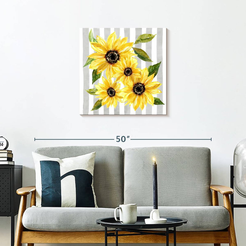 Sunflower Array II, 24" H x 24" W