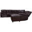 Canapé modulaire en cuir 5 pièces Genea