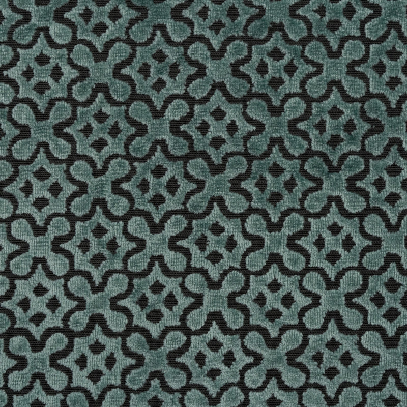 Jigsaw-Paddington Burnout Velvet Fabric, Laguna