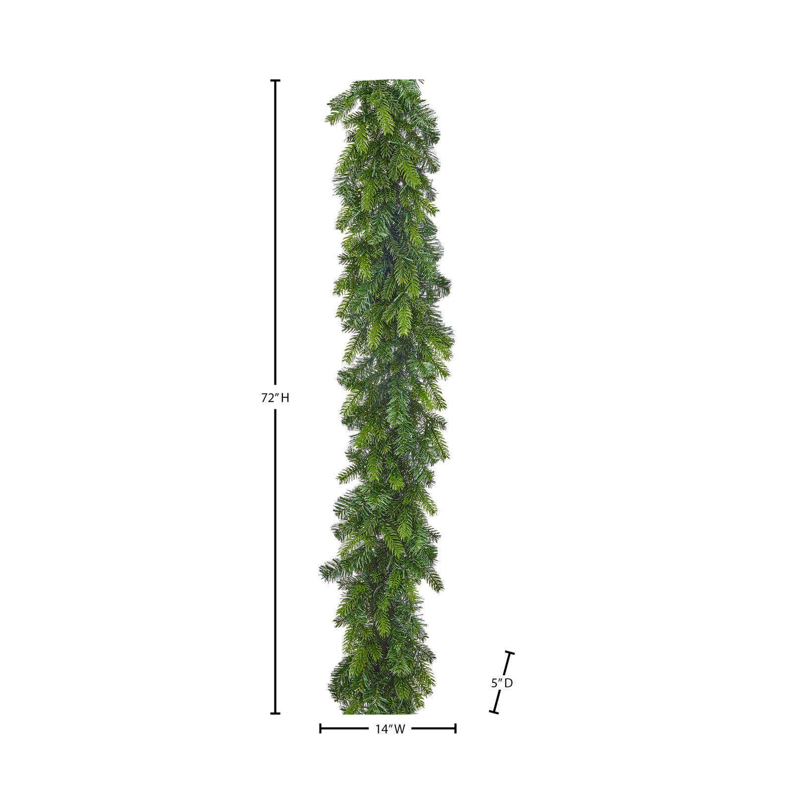 Peake 72" Spruce Christmas Garland