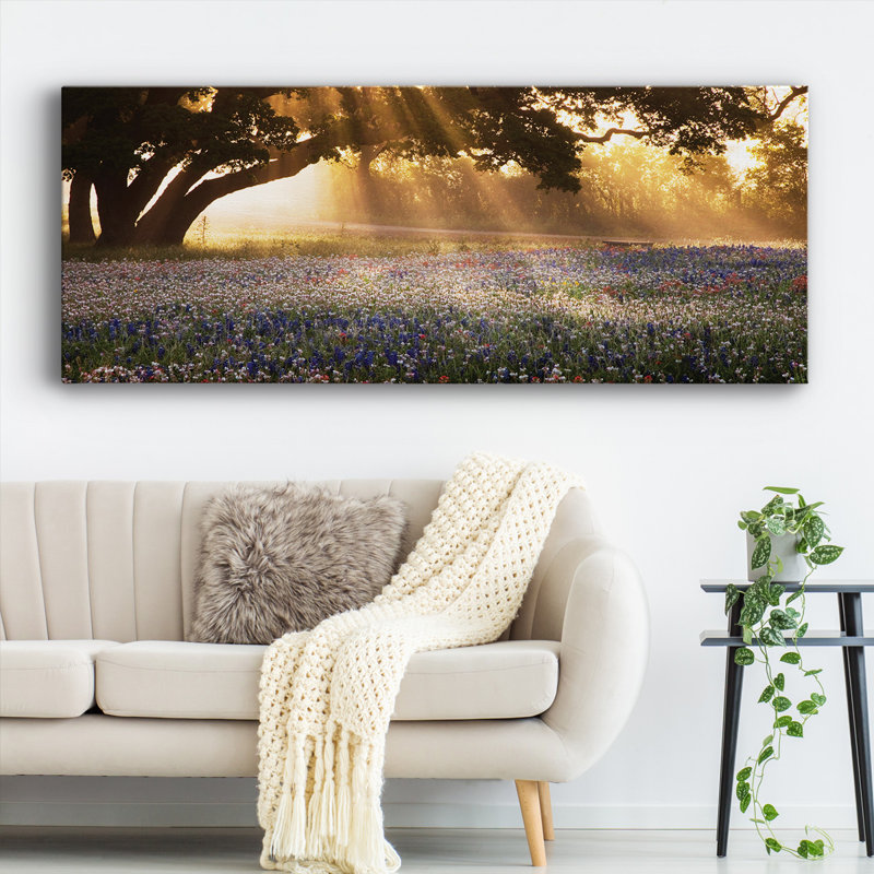 " Morning Meadow ", 20" H x 50" W x 1.5" D