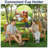 Folding Adirondack Chair, SGS Tested, Wooden Textured With Cup Holder, Heavy All-Weather HDPE Comfortable Set Poolside Backyard Lawn Teak-124431037