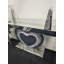 Nova LED Heart Shaped Console Table