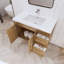 Ensemble de meuble-lavabo mural simple 35 po Blandon-1666918772