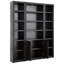 Elona 213cm H x 177.4cm W Library Bookcase-1058086219