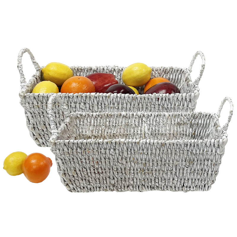 Bayou Breeze Seagrass Decorative Basket