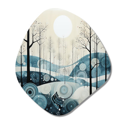Kahle - Modern Nebula Shape Irregular Metal Wall Decor