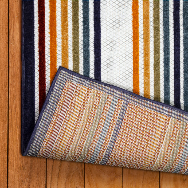 Tapis d'extérieur Leick Home Latiyah, Tapis de couloir 2 po x 8 po