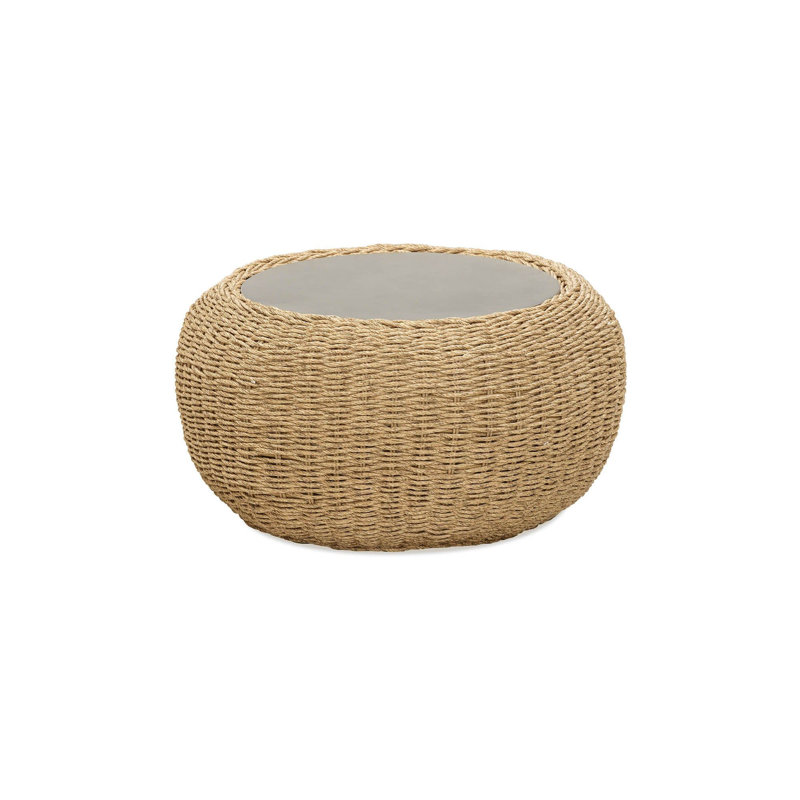 Chunaram Wicker Outdoor Side Table