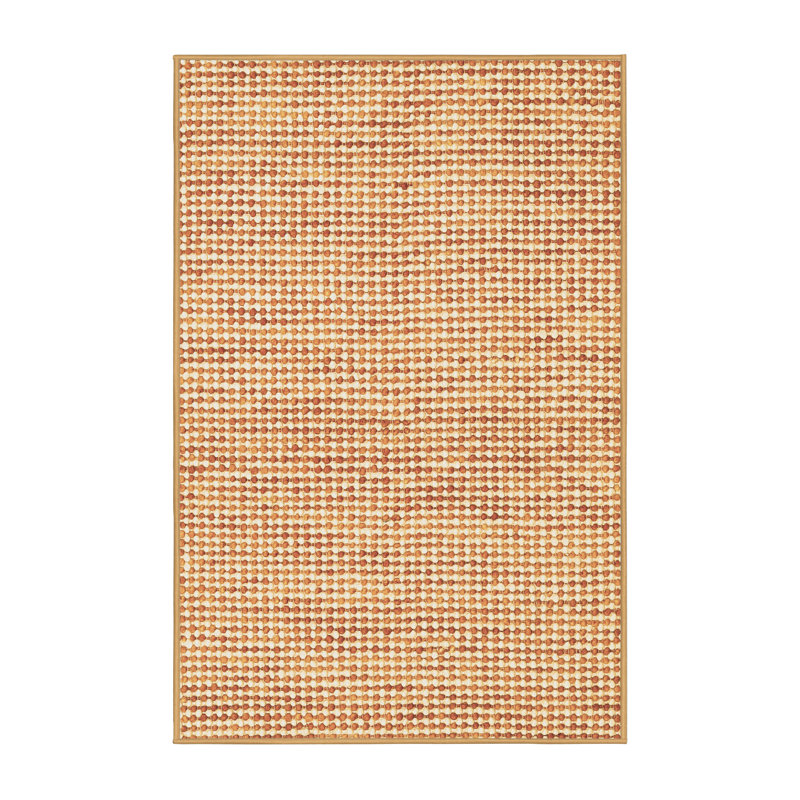 Tapis contemporains brun lavable à la machine 2570, Tapis de couloir 2 pi x 5 pi