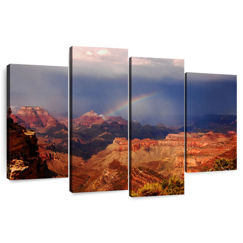 Alvord Grand Canyon Rainbow Glimpse, H 22 po x l 36 po