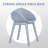 2 - Pack, Blue, Lounge Chairs, Polypropylene, Indoor/Outdoor, All Weather, , , Zero Maintenance, 90 Second Assembly, Ergonomic Contour, Mesh Blue Pack Modern Weather Chairs From High Grade Pp. For-1896169001