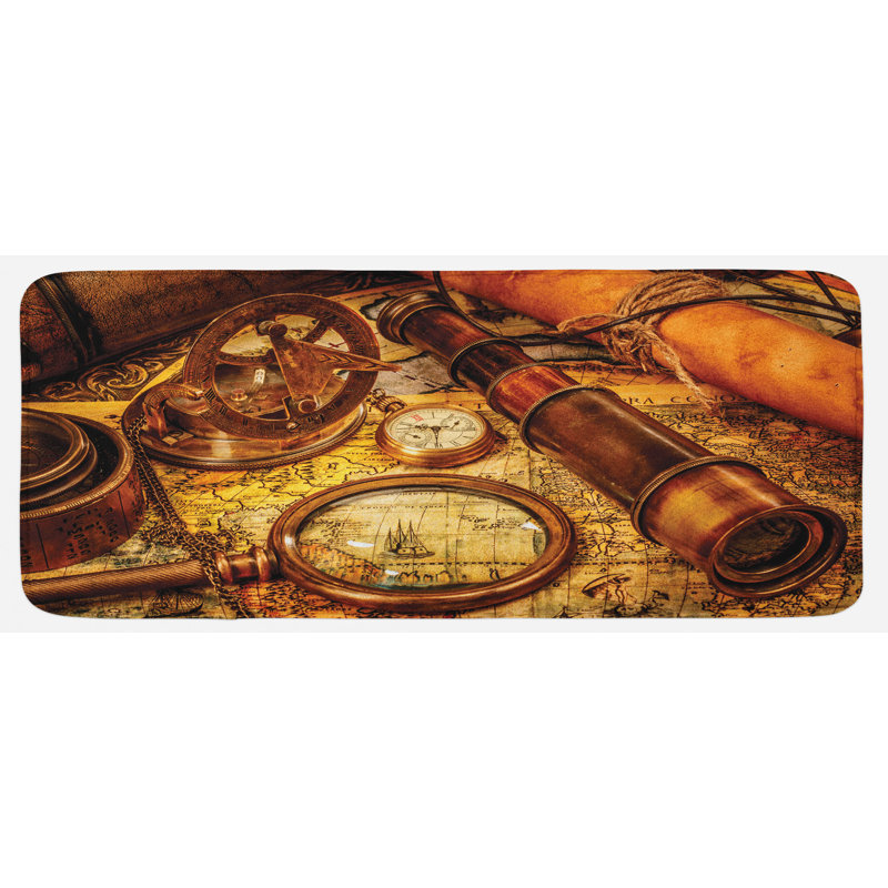 Tapis de cuisine antique