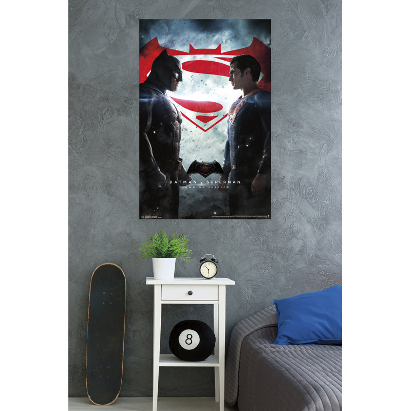 « batman v superman-one sheet », impression sur papier