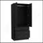 Armoire Ramey, chambre à coucher, noir-1607221986