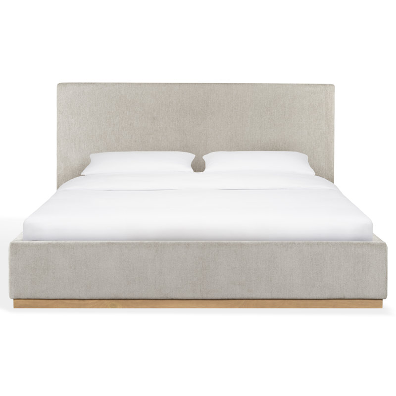 Pippin Chenille Bed , Queen, Gray