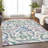 Premium Machine Washable Prisco White Rug-221335613