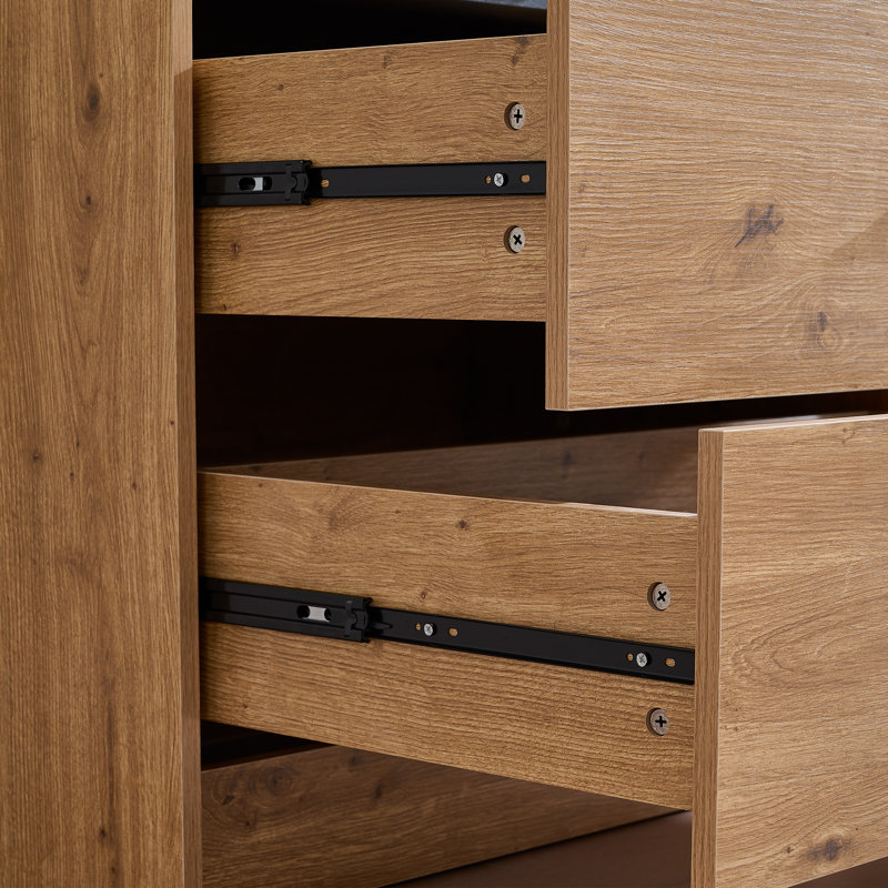  Armoire 71 po avec 2 tiroirs et miroir