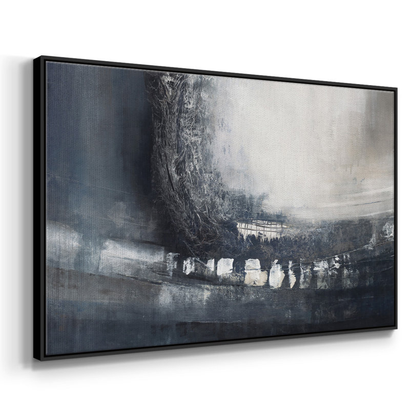 «Beyond Shadows I», reproduction d'art sur toile encadrée, H 41 po x l 27 po x P 2 po, Noir