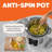 Instant Duo Plus Aluminum/Stainless Steel Digital Pressure Cooker 8 qt Grey-137922246