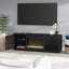 Raydan Rectangular TV Stand with 26" Crystal Fireplace for TV's up to 75"-1300617604