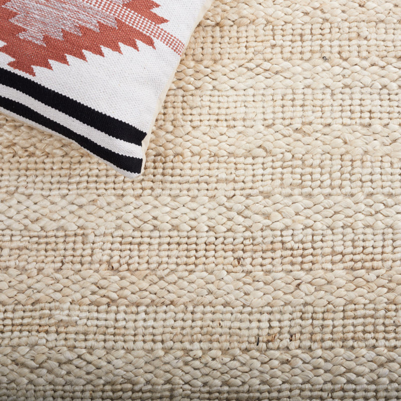 Stanwick Handmade Bleach Rug, Round 11'